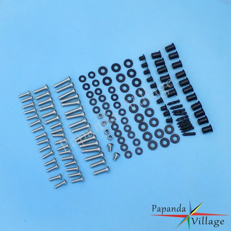 Полный комплект для мотоцикла полный обтекателей болтов гаек крепежный винтов