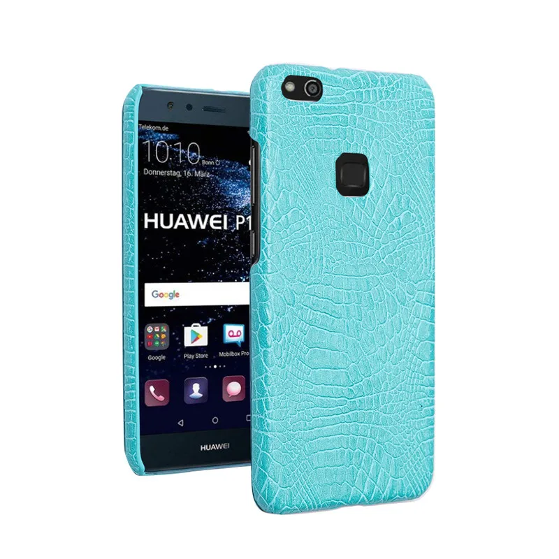 Роскошный чехол из крокодиловой кожи для Huawei P9 P10 Lite Plus P8 P Smart Y3 Y5 2017 2018 Жесткий