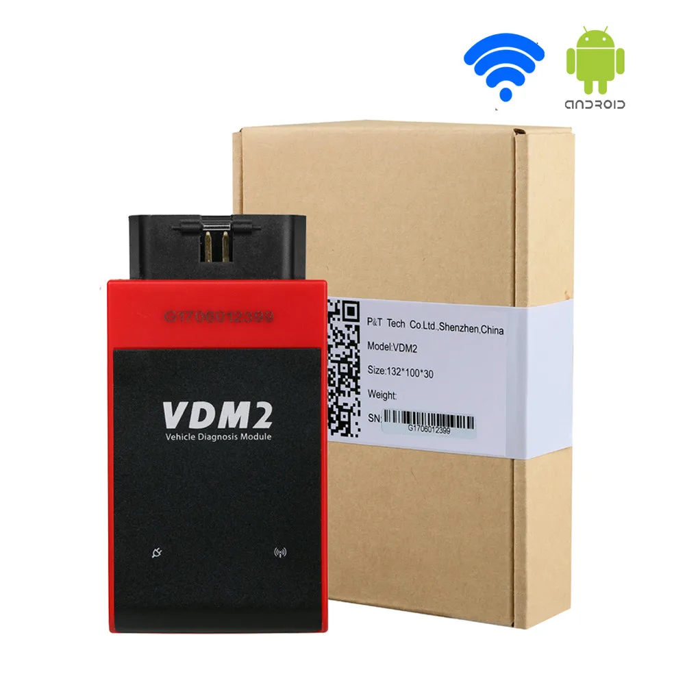 TLXC 2017 Новый ucandas VDM II wifi универсальный автомобильный диагностический инструмент 2