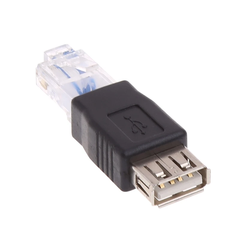 Адаптер сетевого маршрутизатора L059 Переходник USB Type A мама к RJ45 папа Ethernet