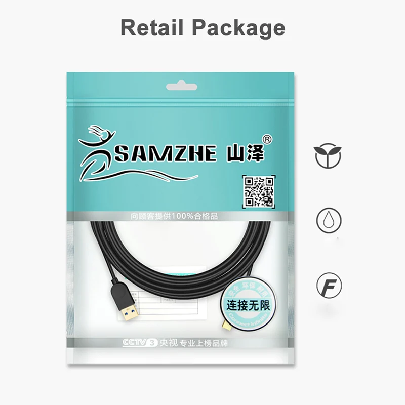 USB Кабель для принтера SAMZHE 3 0 кабель печати типа A папа B Canon Epson HP принтер