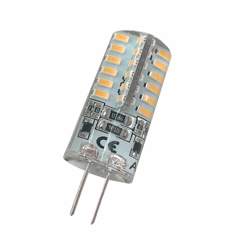 G4 Светодиодная лампа высокой мощности SMD3014 3 Вт 5 6 12 В 220 Замена 10 30 галогенная 360