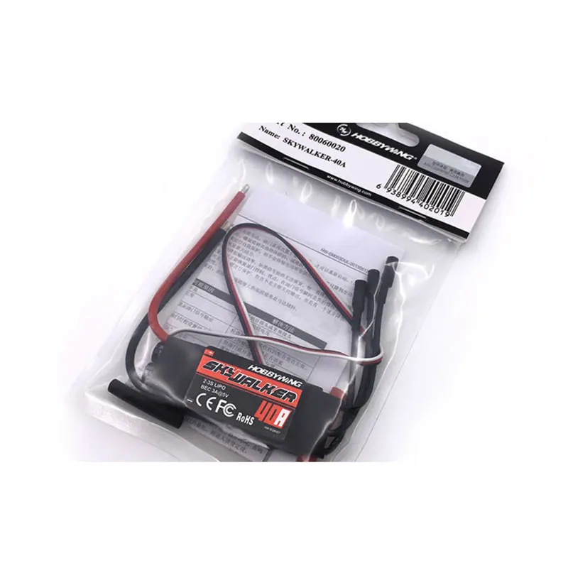 Новый регулятор скорости Skywalker 40A ESC с UBEC для радиоуправляемых запчастей