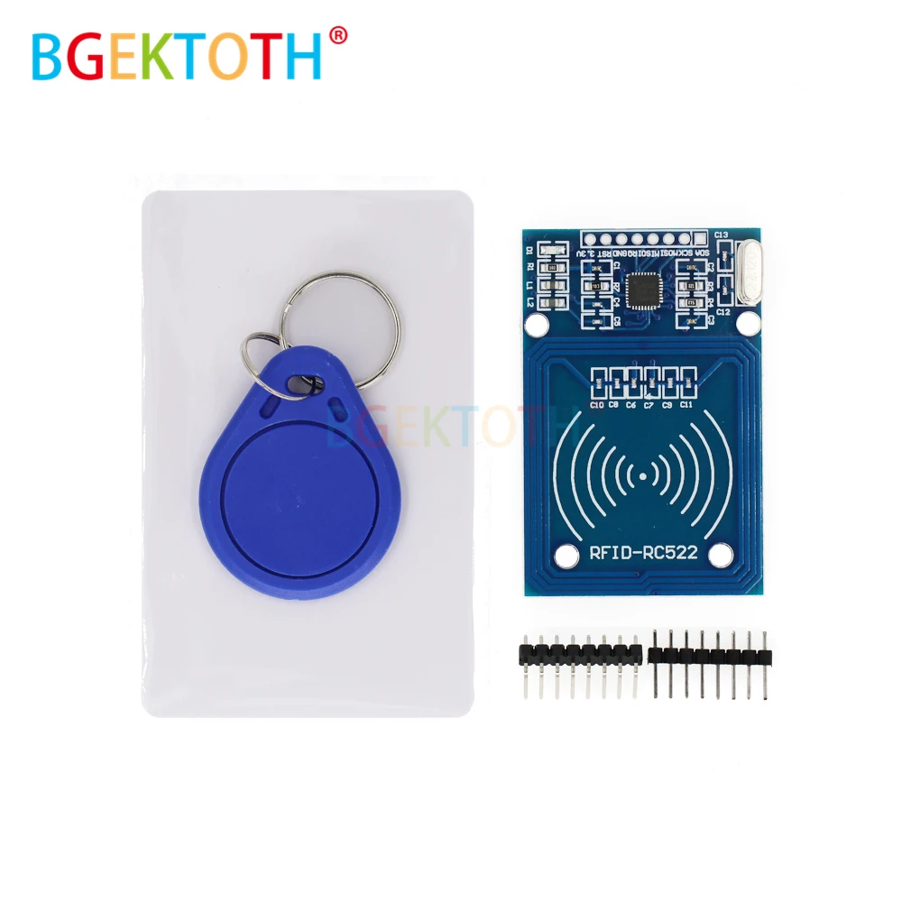 Флуоресцентный радиочастотный модуль RC522 13 56 МГц для arduno SPI Writer Reader IC Card с