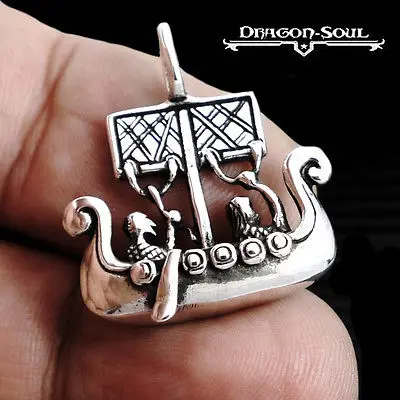 SDrakkar доставка 10 шт. vicинг норвежский Длинная подвеска в виде лодки Viking Ship Dragonsoul