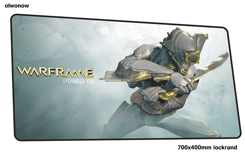 Size 700x400x2mm Warframe коврик для мыши 70x40 см Бестселлер коврики для мыши лучший игровой коврик для мыши геймер Большие персонализированные коврики для мыши Клавиатура ПК коврик - Цвет: Size 700x400x2mm