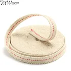 KiWarm Полезная 4,5 м * 1,3 см плоская хлопковая масляная лампа, фонарики для керосиновой горелка, осветительные лампы, фитили, материал DIY