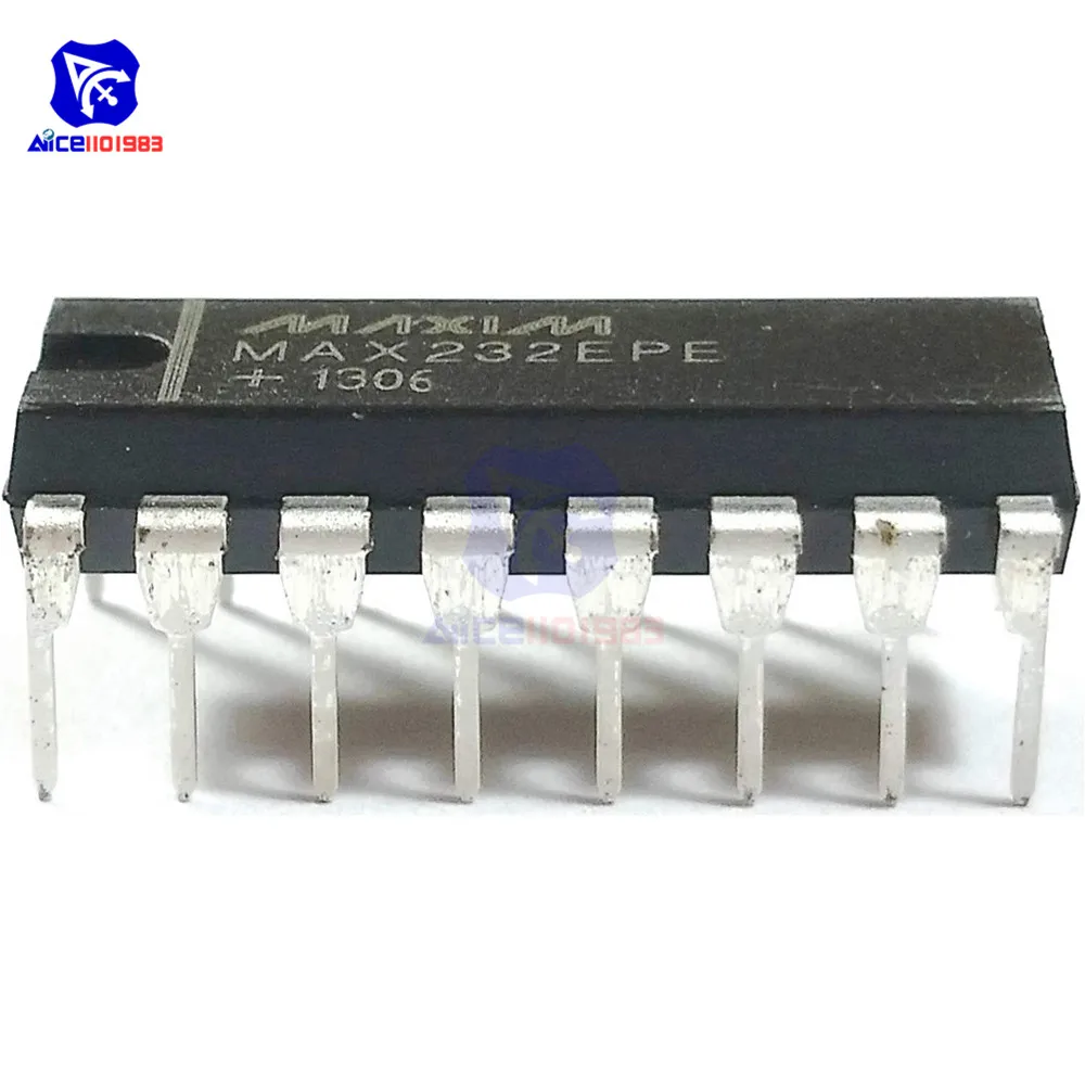 Оригинальные интегральные схемы MAX232EPE MAX232 RS232 DIP16 10 шт./лот|Интегральные схемы| |