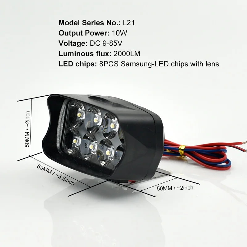 4pcs Motorcycle LED Working Lights 5inch Car Led Work Light Lamp Bars 4x4 ATV Truck 12V Tractor Offroad Driving Fog Spotlights |