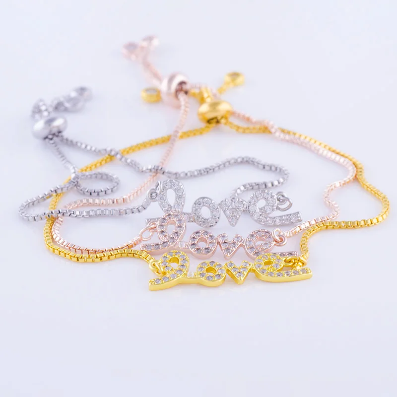 Модный Европейский и американский популярный медный браслет с инкрустированным