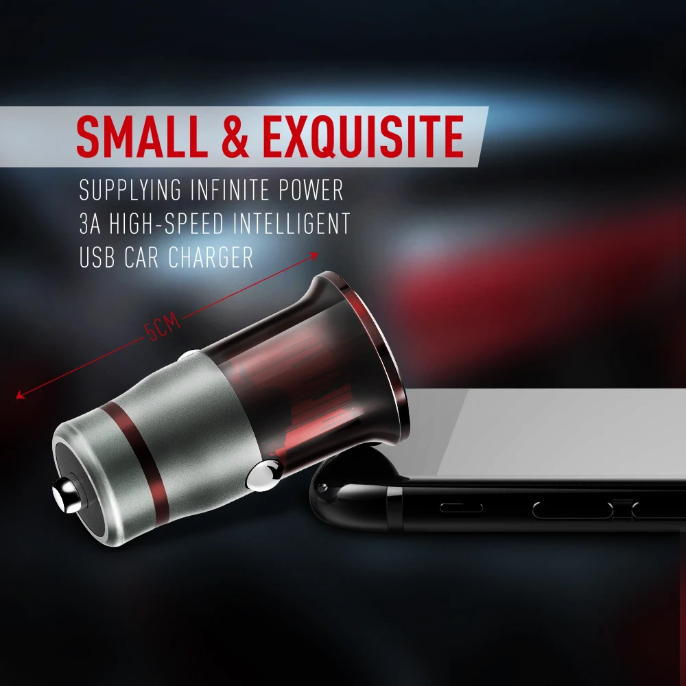 LDNIO One QC 3 0 usb-порт для быстрой зарядки красный цвет Светодиодная подсветка