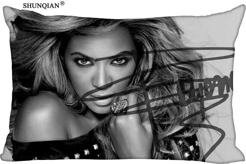 Фото Высококачественная наволочка Beyonce на заказ 45x35 см (с одной стороны) прямоугольная Высококачественная наволочка Beyonce на заказ 45x35 см (с одной стороны) прямоугольная