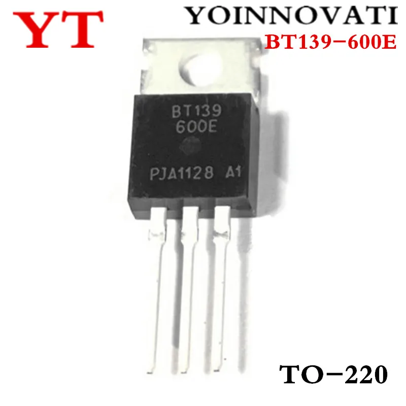 10 шт./лот BT139 600E 600 139 TO 220 IC лучшее качество|Интегральные схемы| |