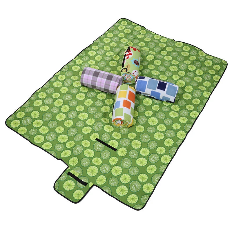 Большой Открытый походный коврик для пикника водостойкий PE боковой складной