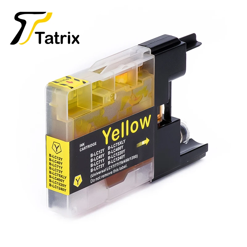Картриджи Tatrix 8 шт. для Brother LC12 LC40 LC71 LC73 LC75 LC400 LC1220 LC1240 картриджи J6710CDW J6710CDW|ink cartridge|ink