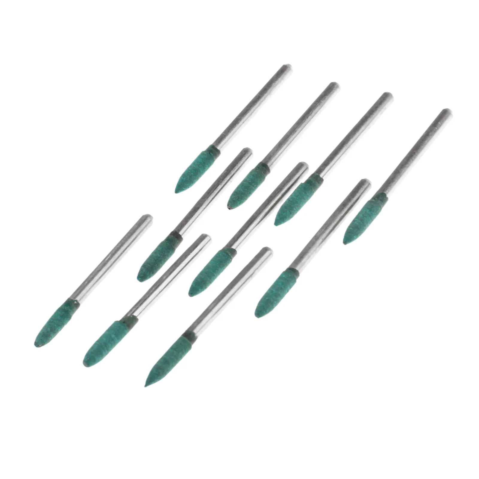 DRELD 10 шт. Dremel аксессуары 4 мм резиновая Шлифовальная головка металлическая поверхность плесень Полировочный диск для роторного инструмента 3 мм хвостовик