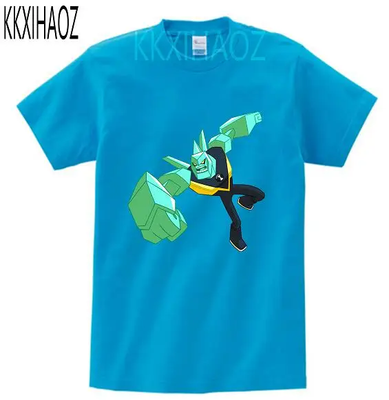 New arrival Ben 10 Protector of Earth cotton T-shirts Short Sleeve Tops Tee TShirts Clothing for Girl Children boy Tshirt M