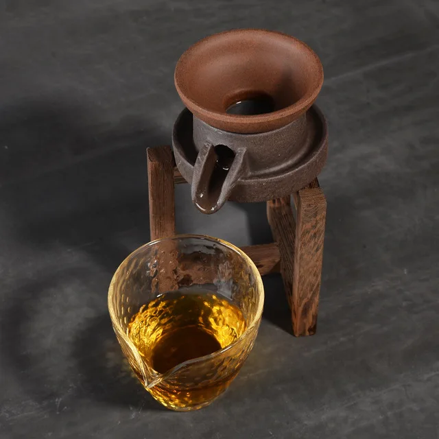 

Stone Mill Tea Strainers Ceramic Hand Made Tea Leaf Spice Filter Retro Kung Fu Tea Set Chinese Tea Service Tea Accessories