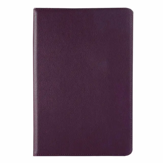 Purple Вращающийся стенд из искусственной кожи чехол для samsung Galaxy Tab A 10,1 SM-T510/T515 10," чехол для планшета+ пленка+ ручка - Цвет: Purple