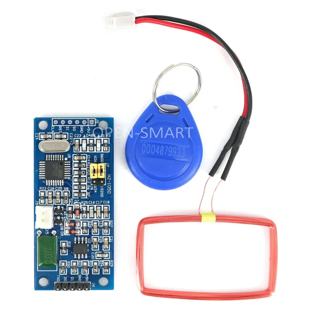 Смарт считыватель карт 125K серия UART RFID EM4100 модуль считывания ID для Arduino|module for