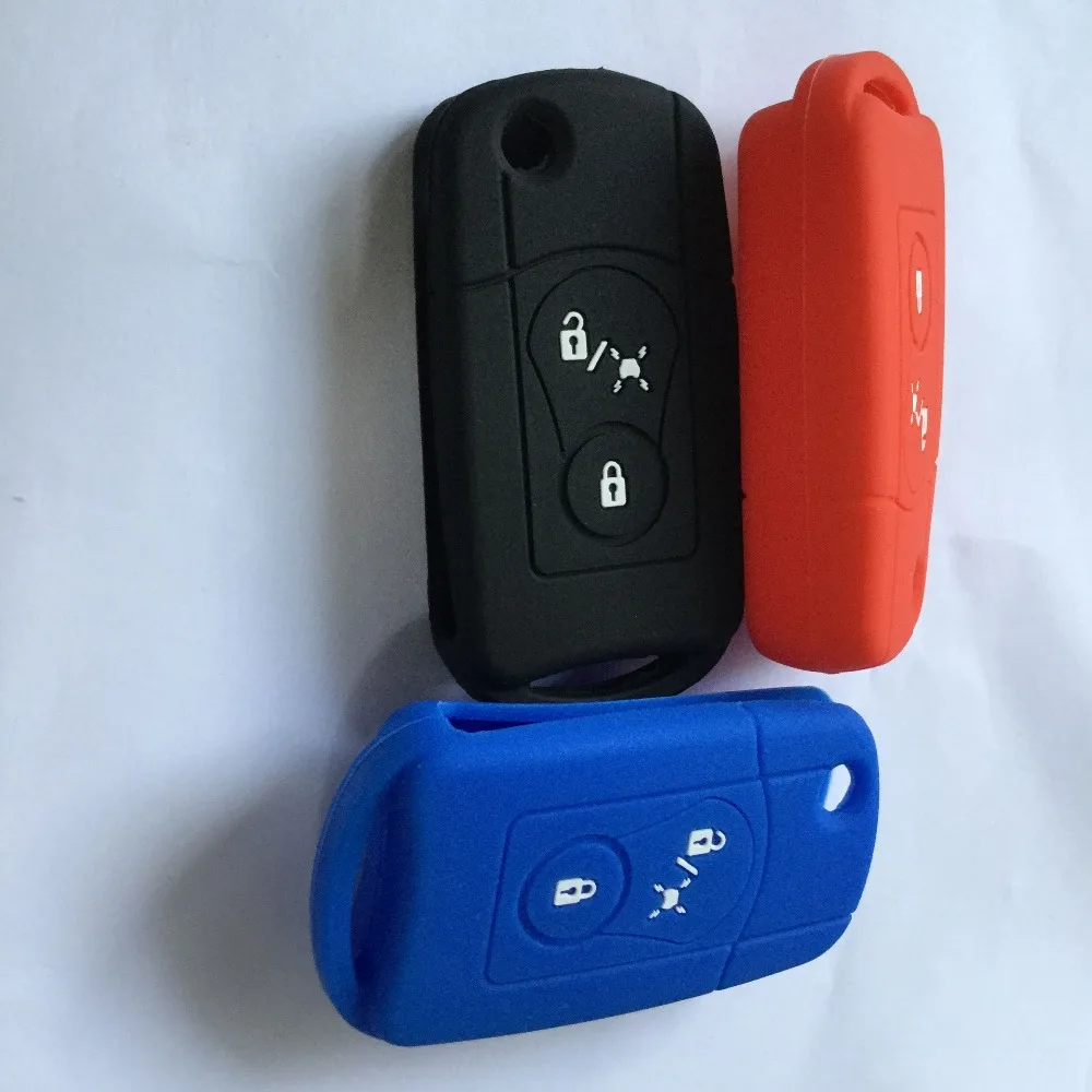 Автомобильный 2 кнопочный откидной пульт дистанционного управления складной