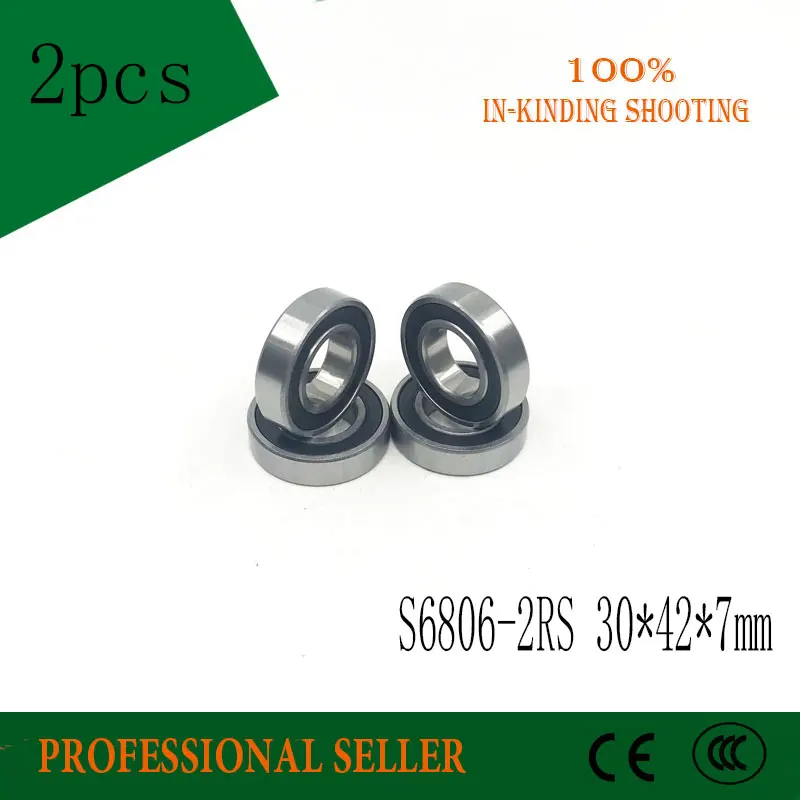 2 шт. подшипник из нержавеющей стали для велосипеда 30x42x7 мм|bearing bearing|bearing stainlessbearing