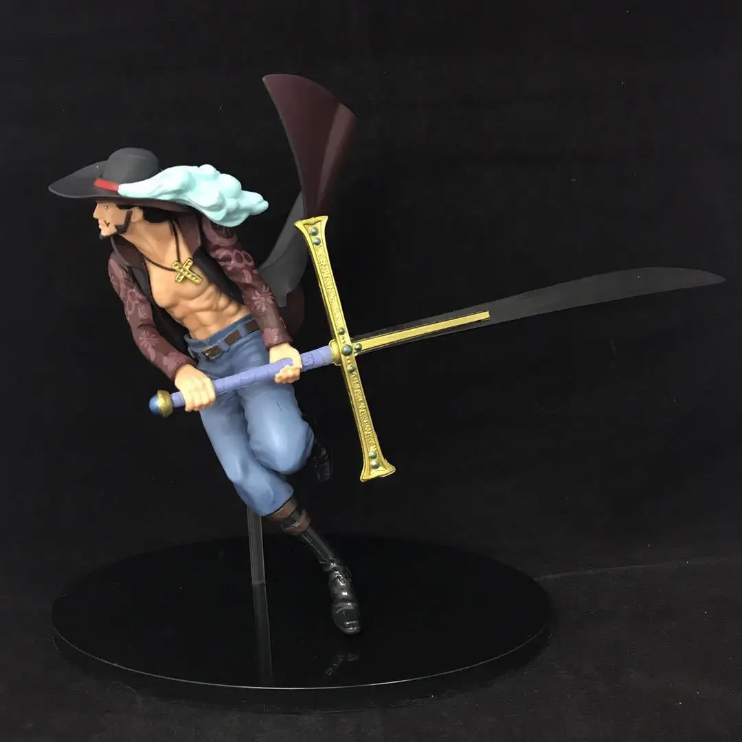One Piece Mihawk action figure Anime 18.5cm DX Model Toys Doll Decoration pvc Classic Collection For Children Gift | Игрушки и хобби