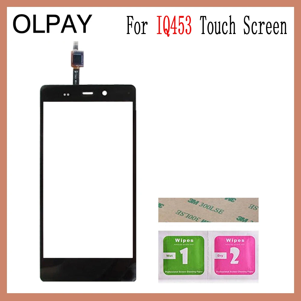 5 0 ''для Fly IQ453 сенсорный экран дигитайзер панель запасные части Переднее