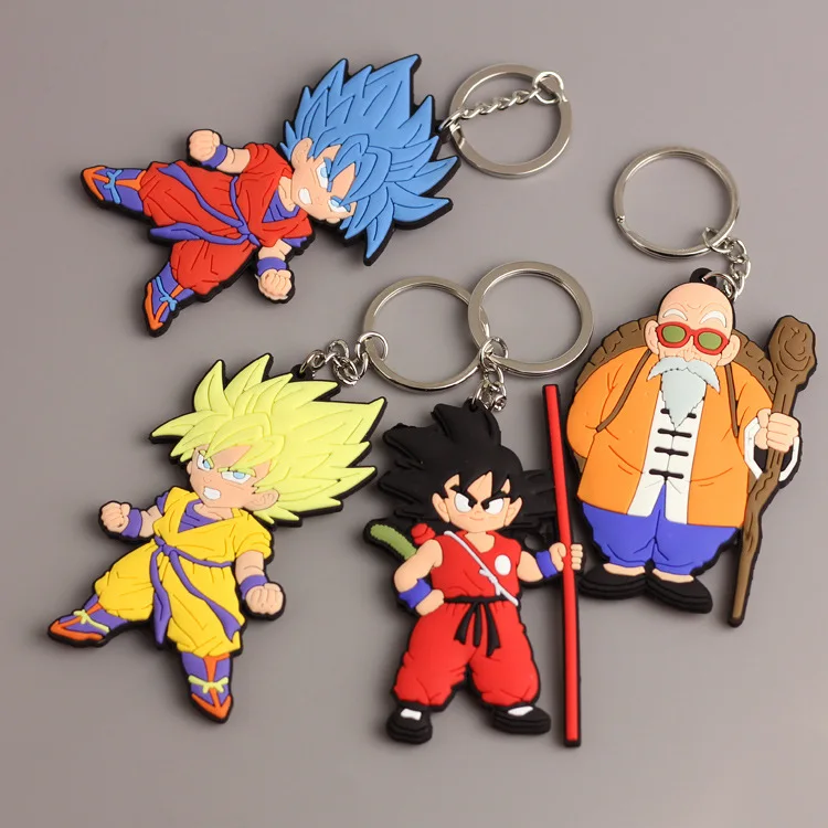 Dragon Ball Z Goku Super SaiYan Awakening Gohan Father Trunks Vegeta PVC Anime Figure DBZ Коллекционная модель