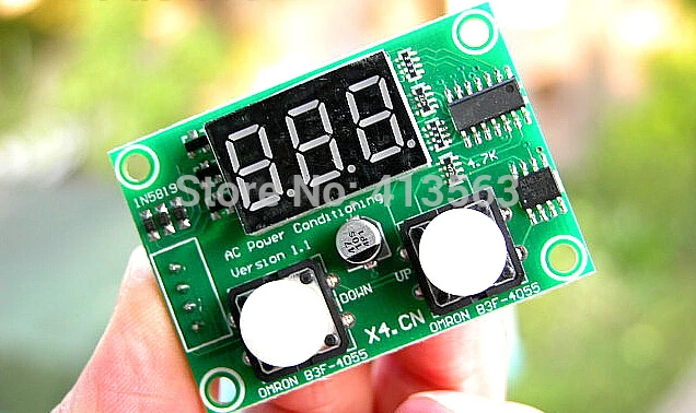 Ультра Высокая Мощность AC 220V 10000W 80A Цифровой SCR Электронный Регулятор Напряжения Скорости Диммер Термостат + Измерители Вкл.