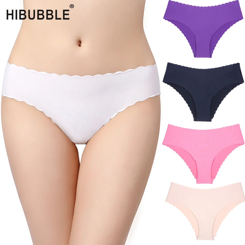 Сексуальные бесшовные трусики HIBUBBLE женские трусы больших размеров нижнее белье