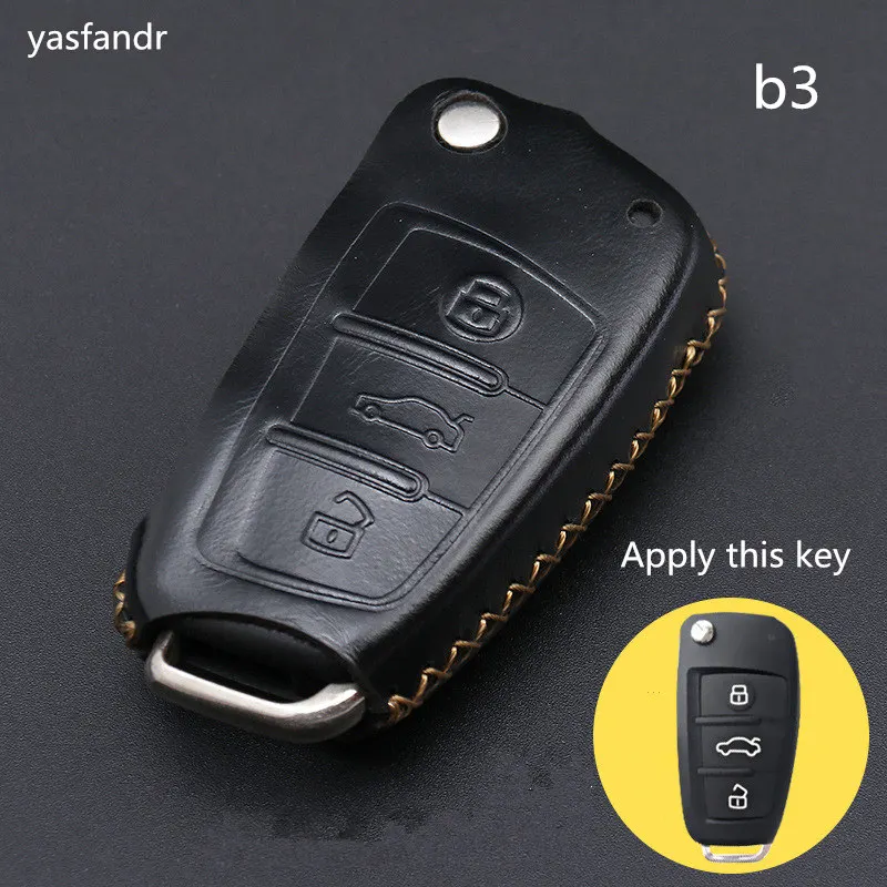 Автомобильные аксессуары araba aksesuar чехол для ключей 3 кнопки Audi C6 A7 A8 R8 A1 A3 A4 A5 Q7 A6 C5