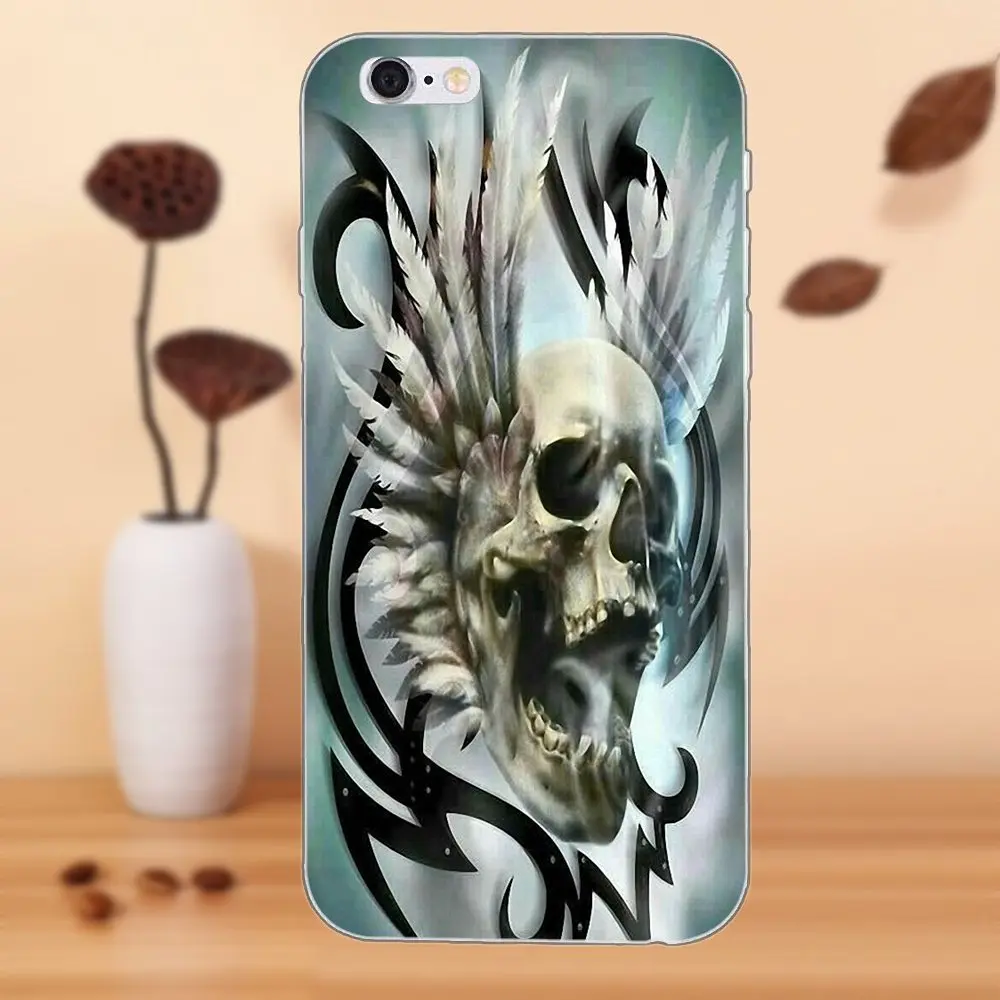 Tribal Skull For Galaxy J1 J2 J3 J330 J4 J5 J6 J7 J730 J8 2015 2016 2017 2018 mini Pro Supersonic Luxury Phone Case | Мобильные