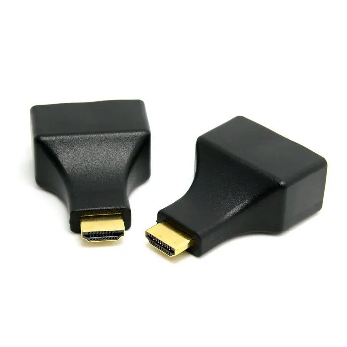 Новинка HDMI более 30 м RJ45 CAT5e CAT6 UTP LAN Ethernet балун-расширитель HD 1080P 3D HDTV | Компьютеры и