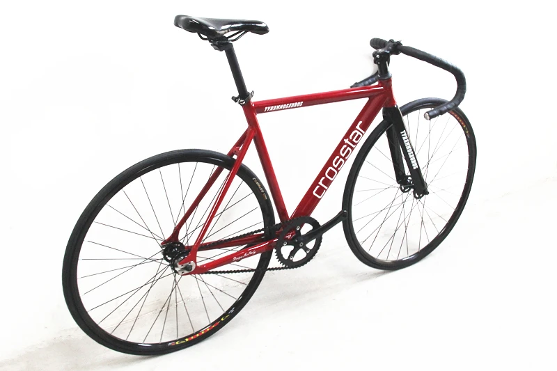 Crosstar Tyrans T2 Fixed Gear Bike Urban Track Fixie Carbon Fiber Fork Commute | Спорт и развлечения