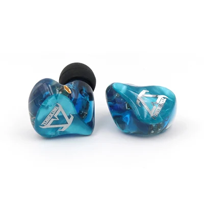 Blue Toneking T4 4BA наушники-вкладыши с Ноулз 30017+ 30265 сбалансированная арматура драйверы 6N OCC посеребренный MMCX съемный кабель - Цвет: Blue