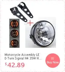 Дымовые линзы с светодиодный DRL фары в сборе HID голубые глаза ангела и красные глаза демона подходят для Honda CBR600RR CBR600 RR 07-12