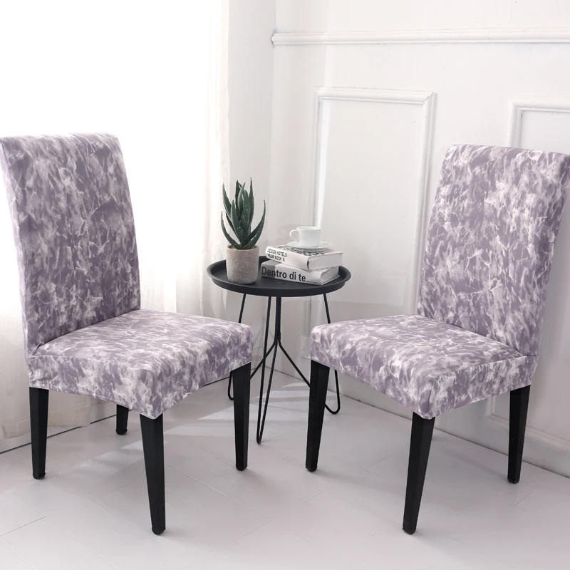 Европа пастырской печати стрейч чехлы для стульев современные эластичные