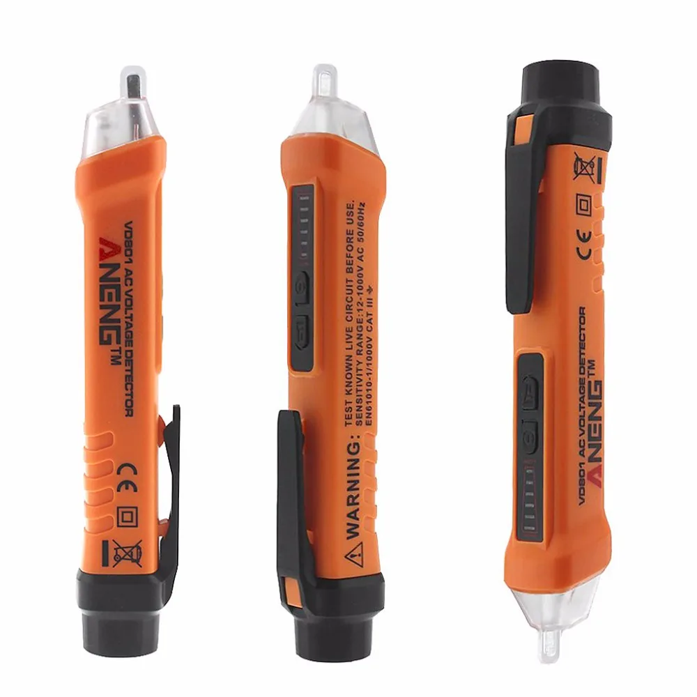 Многофункциональный детектор напряжения переменного тока 12 1000 В тестовая ручка