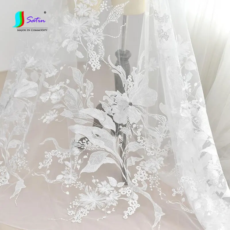 Кружевная ткань с вышивкой в романтическом лесу большого размера юбка для