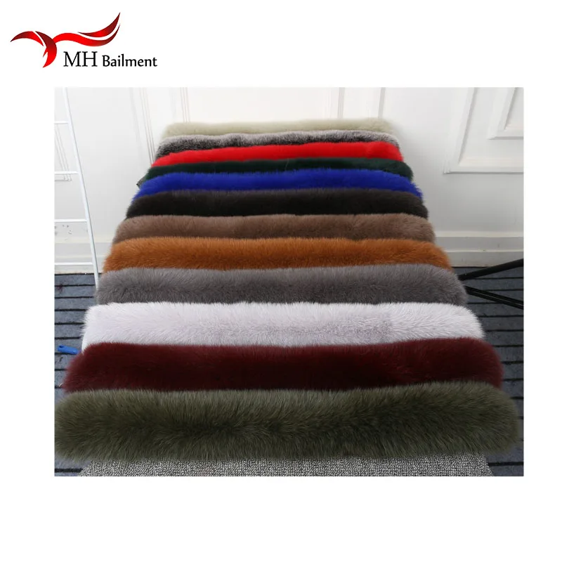 Зимний Теплый женский воротник из натурального Лисьего меха шапка лисы прямой