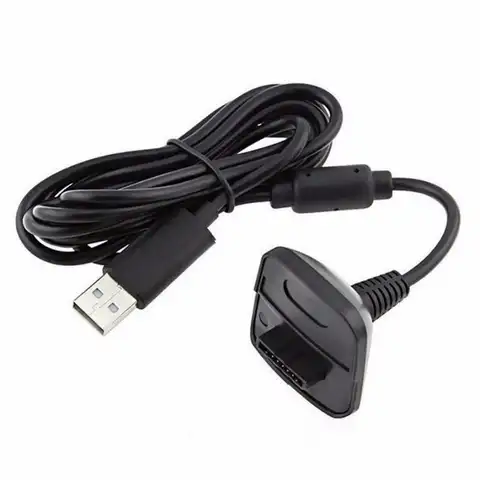 USB-кабель для зарядки беспроводной игровой контроллер геймпад джойстик источник питания зарядный кабель игровые кабели для Xbox 360
