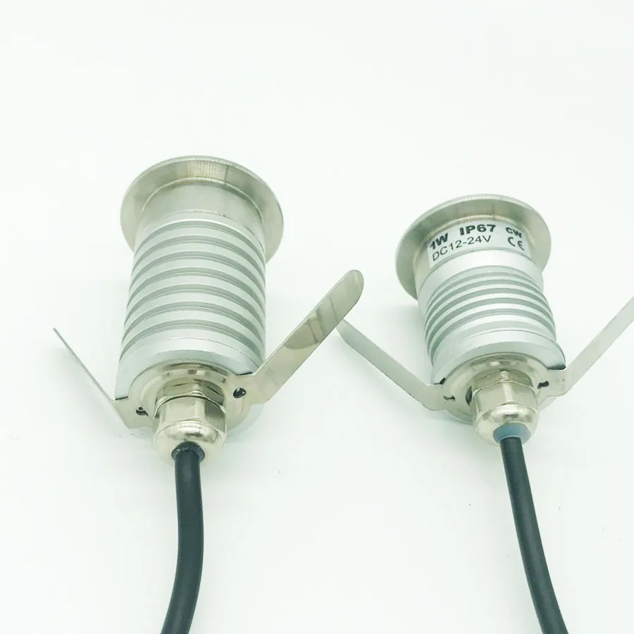 1 Вт 3 Вт IP67 CREE светодиодный COB светильник DC 12 В 24 В мини лампа Точечный светильник для туннельного парка открытый лестница вечерние светильник для танцев