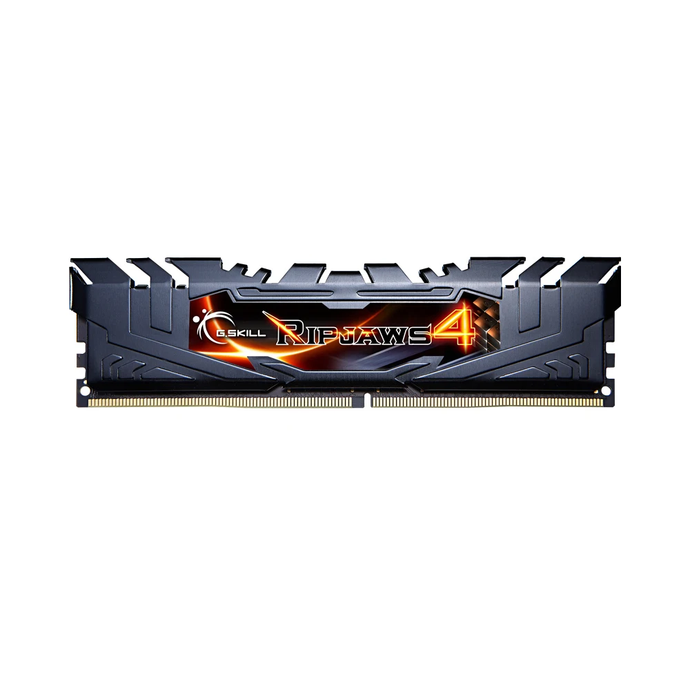 G. SKILL Ripjaws 4 Series 8GB 2400MHz настольная DDR4 Ram черная рама для ПК компьютера память intel 15