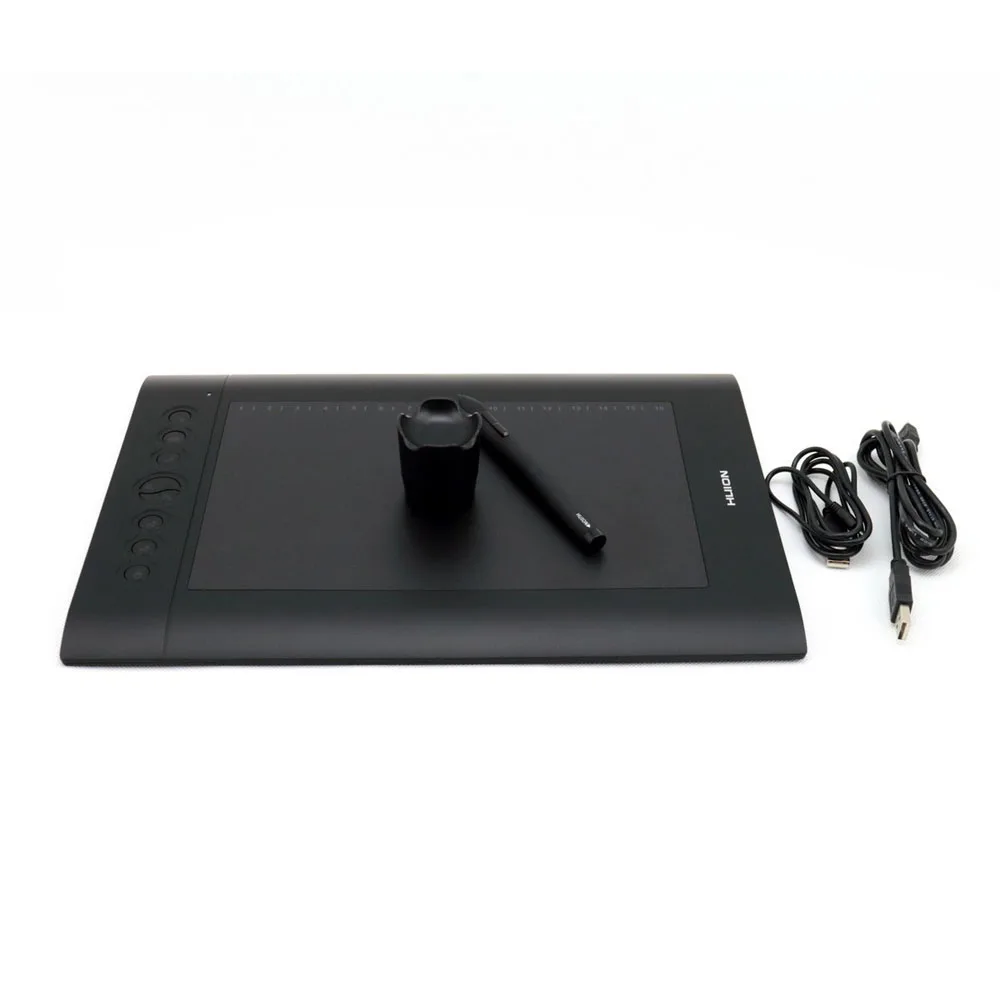 Huion 10*6,25 дюймов USB графический планшет H610 PRO V2 планшет цифровая доска для рисования ручка 8 Экспресс-клавиш доска для письма