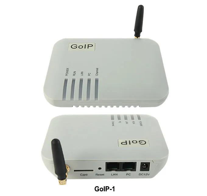 Шлюз VoIP-GSM 1 SIM шлюз GoIP (IMEI changable SIP &amp H.323 PPTP SMS ) продвижение | Компьютеры и офис