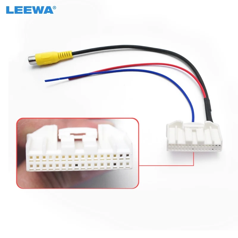 Кабель-переходник LEEWA 10X с 32-контактным разъемом для камеры заднего вида Nissan