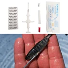 Биостекло Rfid 8 мм Микрочипы Животных Bios Жетоны для собак Инъекционный микрочип для домашних животных Идентификационный номер Транспондер для Лошадь Рыба