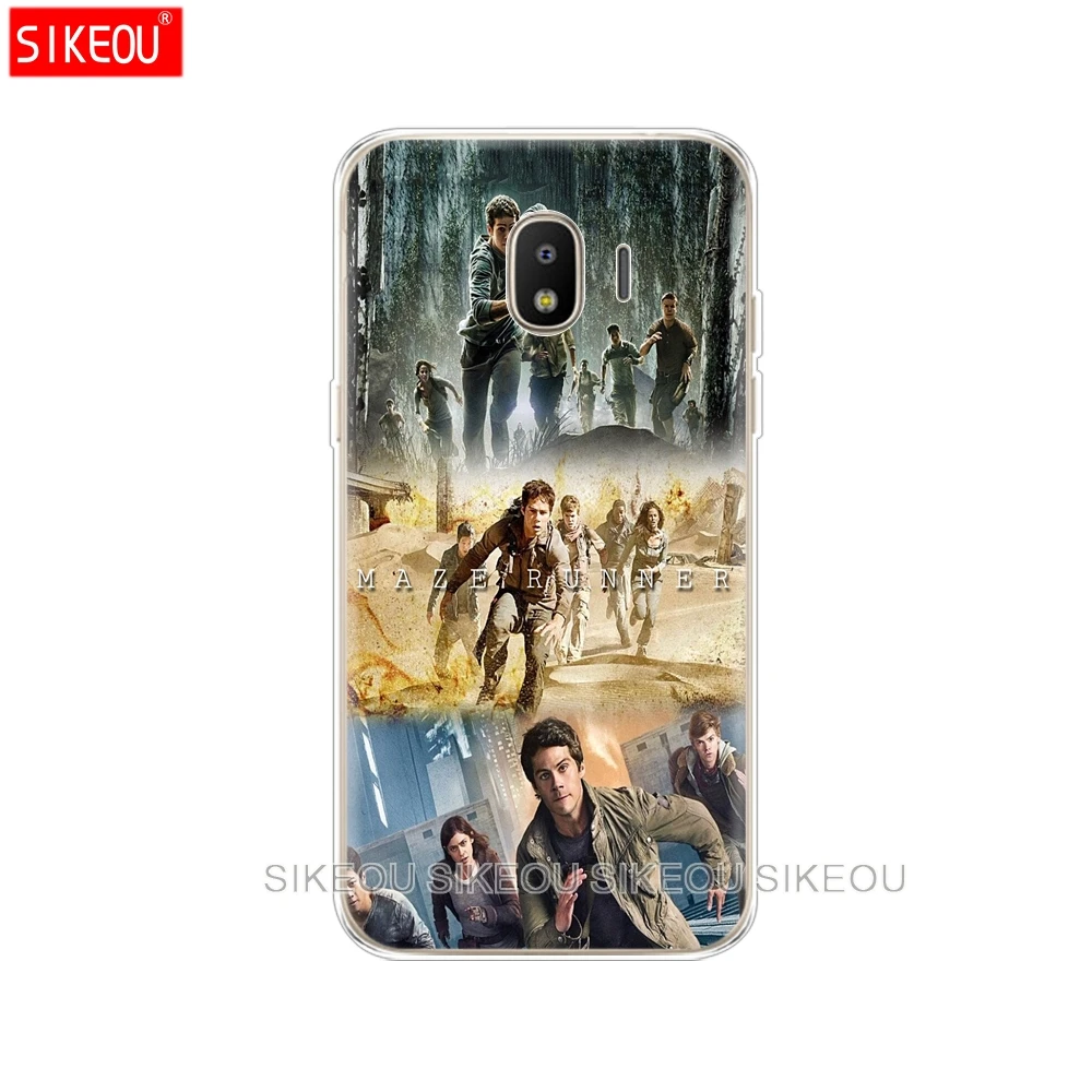 Силиконовый чехол для телефона Samsung Galaxy J3 J5 J7 2017 J330 J530 J730 PRO j2 2018 лабиринт бегун The