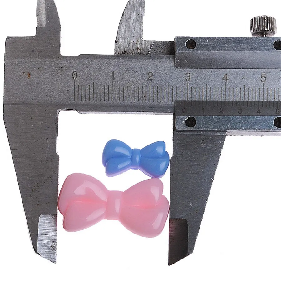 Акриловые однотонные пастельные цвета лента узел бант бусины дети DIY Ювелирные